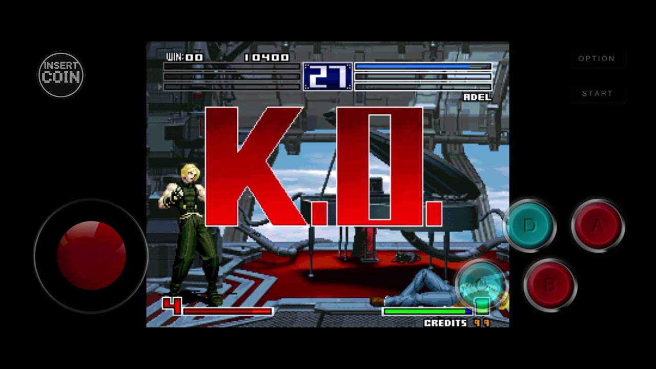 King of Fighters 2k3 Boss Stage part 1/2 : Team Protagonists Terry , Ryo , and Kyo vs Adelheid 