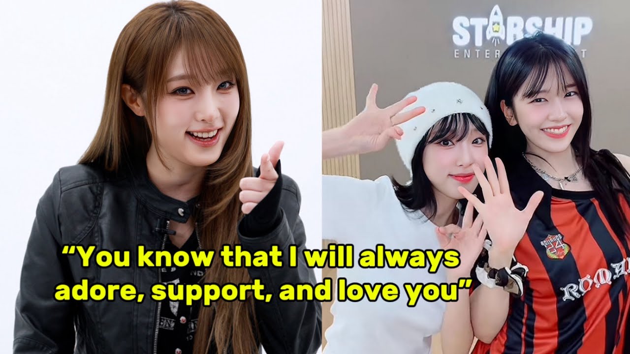 YENA mentioned IVE YUJIN and said that she's still in contact with her