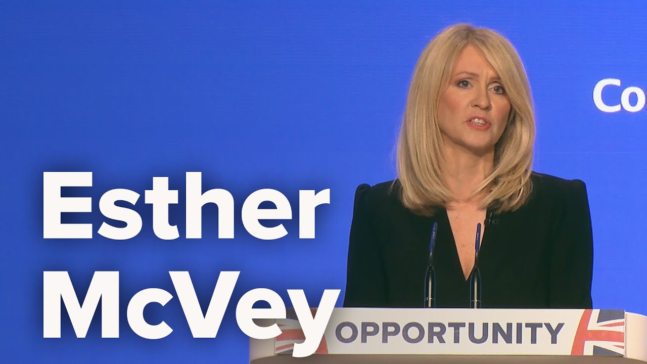 Esther McVey, Secretary of State for Work and Pensions - Conservative Party Conference 2018