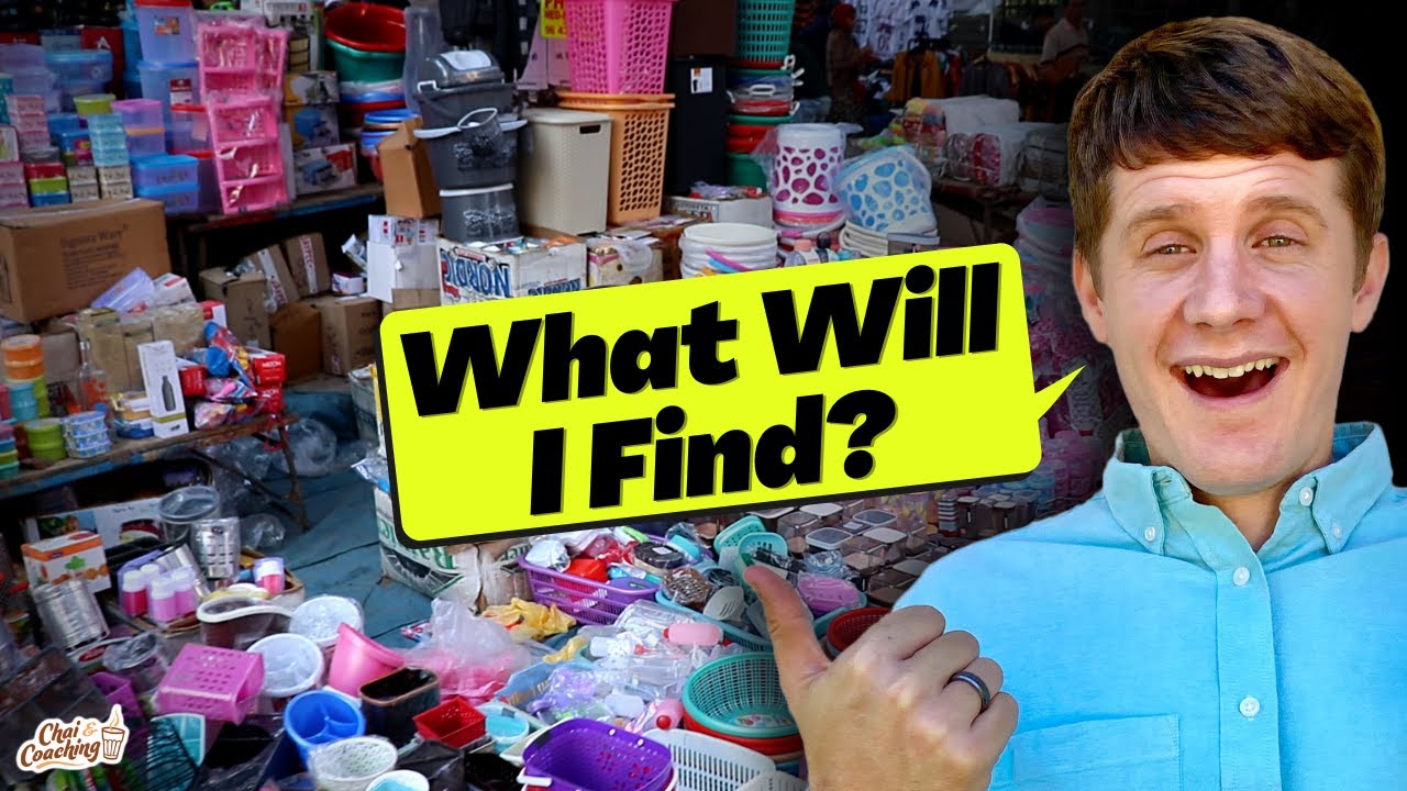 Exploring Indian Local Night Market In Delhi