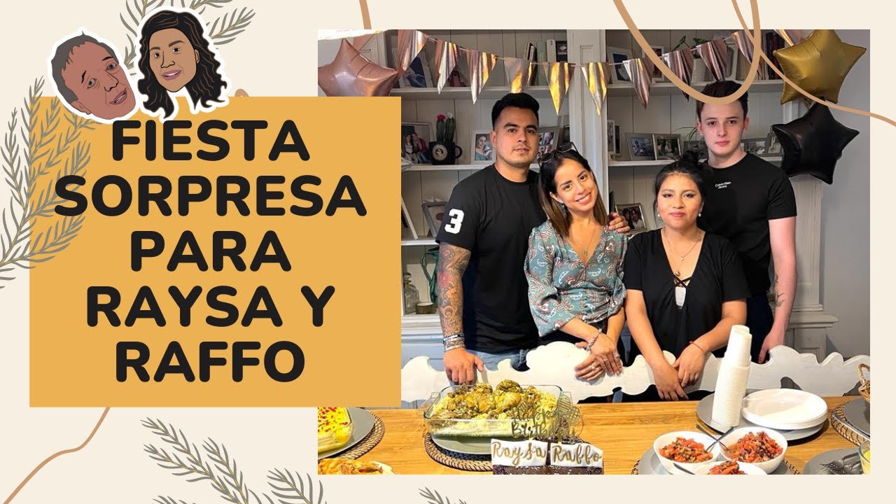 Fiesta sorpresa para Raysa y Raffo – Una Peruana en Italia