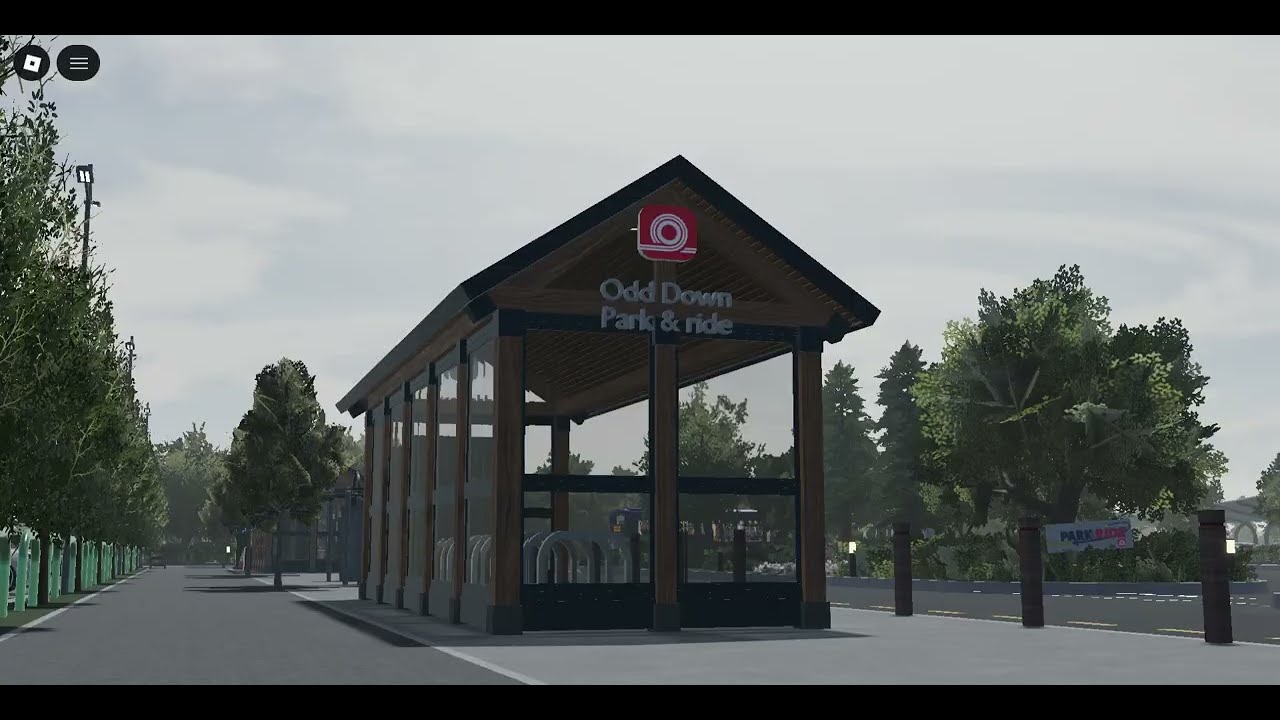 **UPDATE** Roblox Bathwick Town | A look at the new Odd Down P&R Site