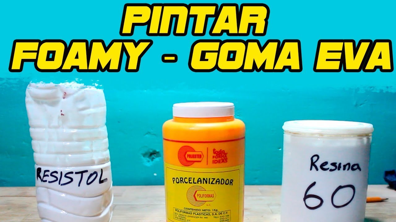 PINTAR FOAMY / GOMA EVA - Complementos para Foamy - Técnicas y Materiales
