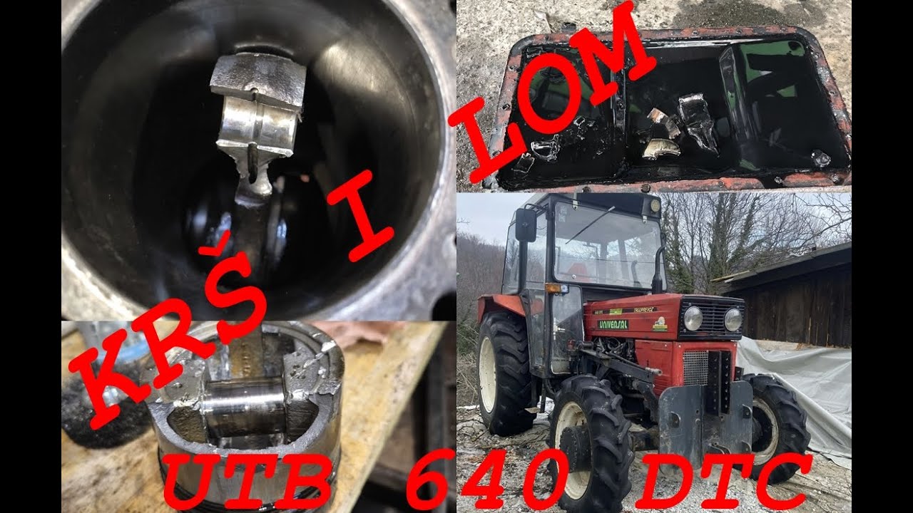 KR&Scaron; I LOM: Universal 640 DTC u rasulu! 🛠️ Traktor u problemima
