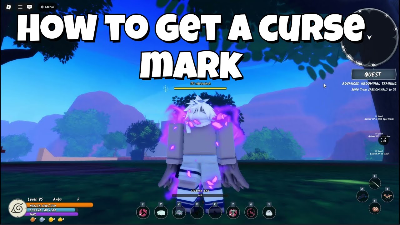 How to get curse mark in Ninja time