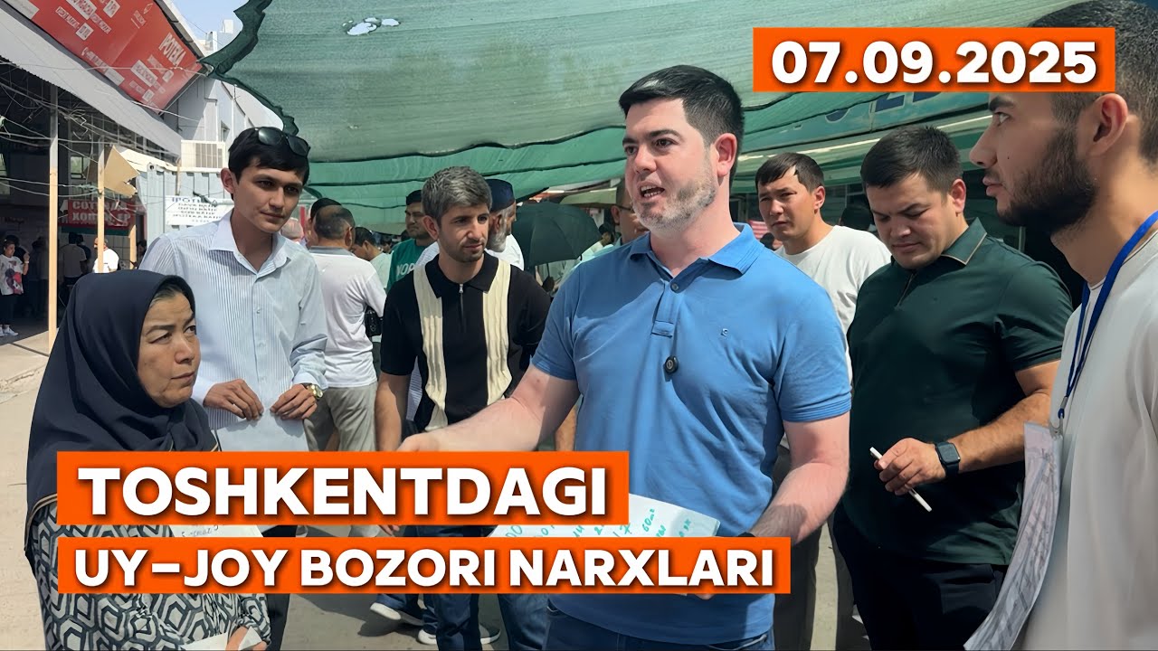 Toshkentdagi uy joybozor narxlari 07.09.2025