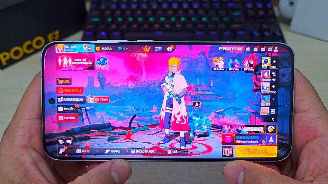 POCO F7 FREE FIRE NOVA ATUALIZAÇÃO 🔥📱