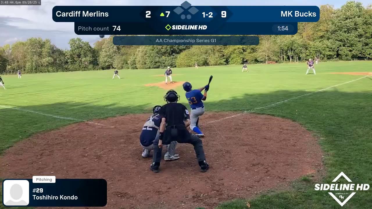 Live AA Championship Final G1 (20/09/2025) - Milton Keynes Bucks VS Cardiff Merlins