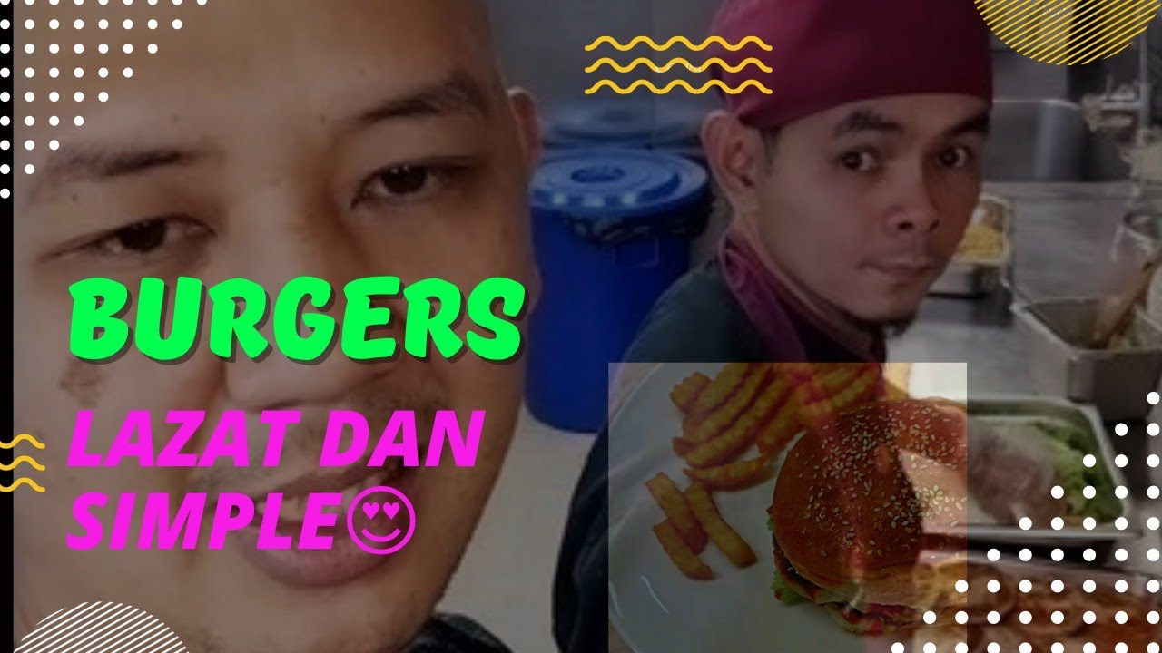 Memasak Burger Bersama Chef Bonaventure 😍 #burger #homemade #offshore