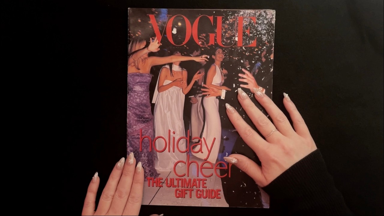 whisper ASMR 🎁 1999 vogue holiday gift guide