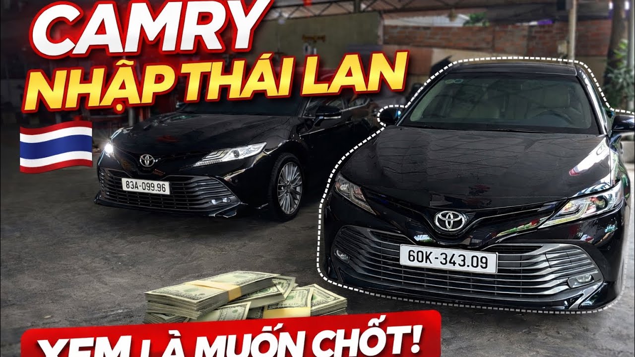 🔥 Camry Nhập Thái Lan – Đi Êm Như Lexus, Giá Cực Mềm! 0906.277.778