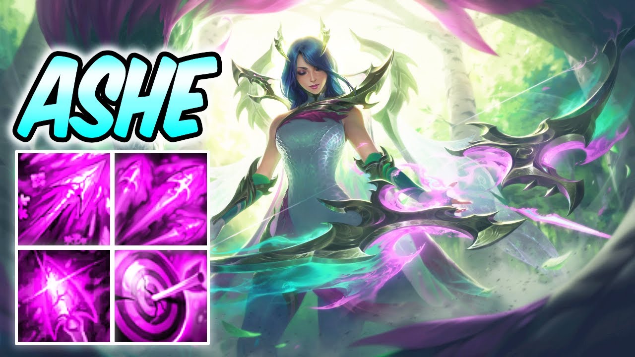 FAE DRAGON ASHE | Best Build & Runes | Ashe ADC Gameplay | League of Legends