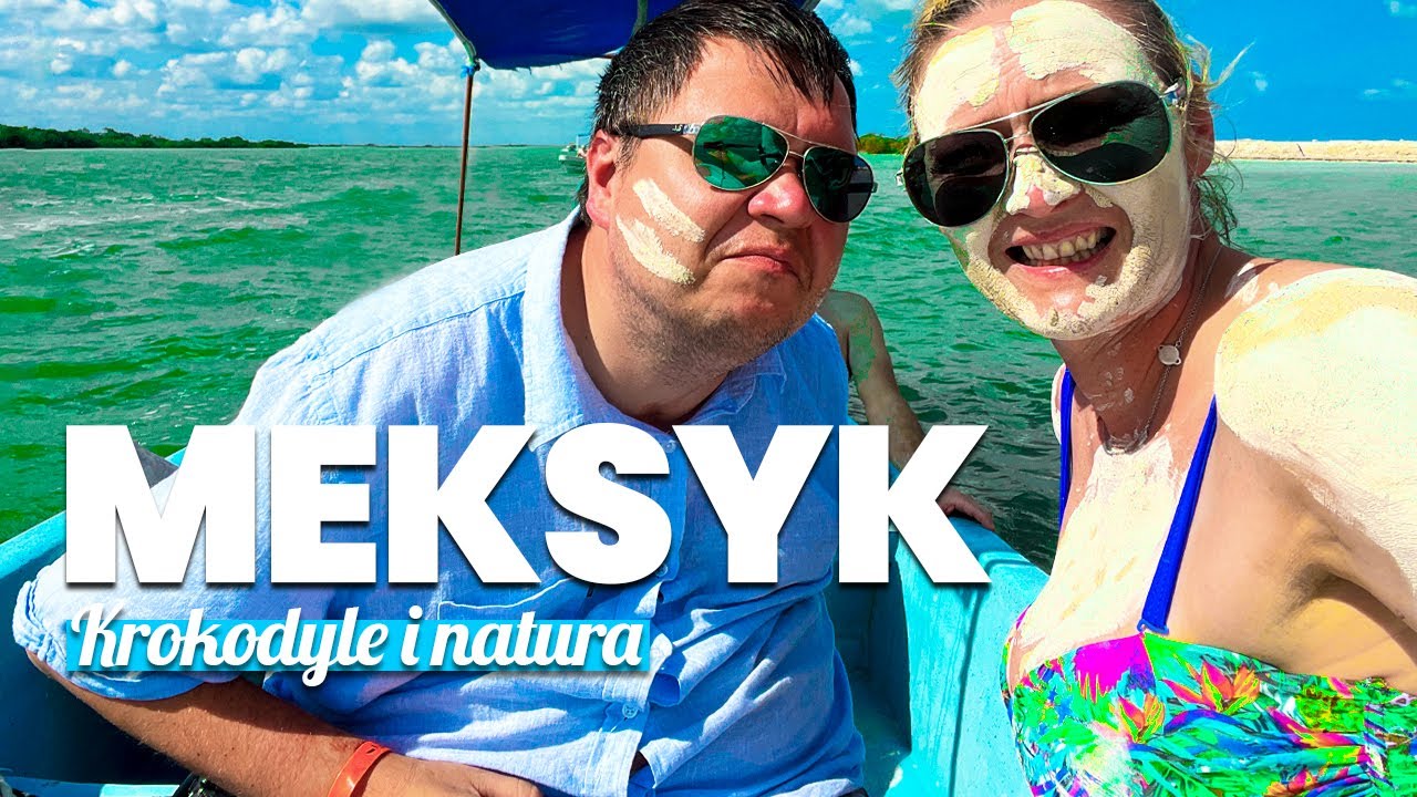 MEKSYK i KROKODYLE 🐊 - Las Coloradas, Rio Lagartos, pelikany, Zatoka Meksykańska i cenoty