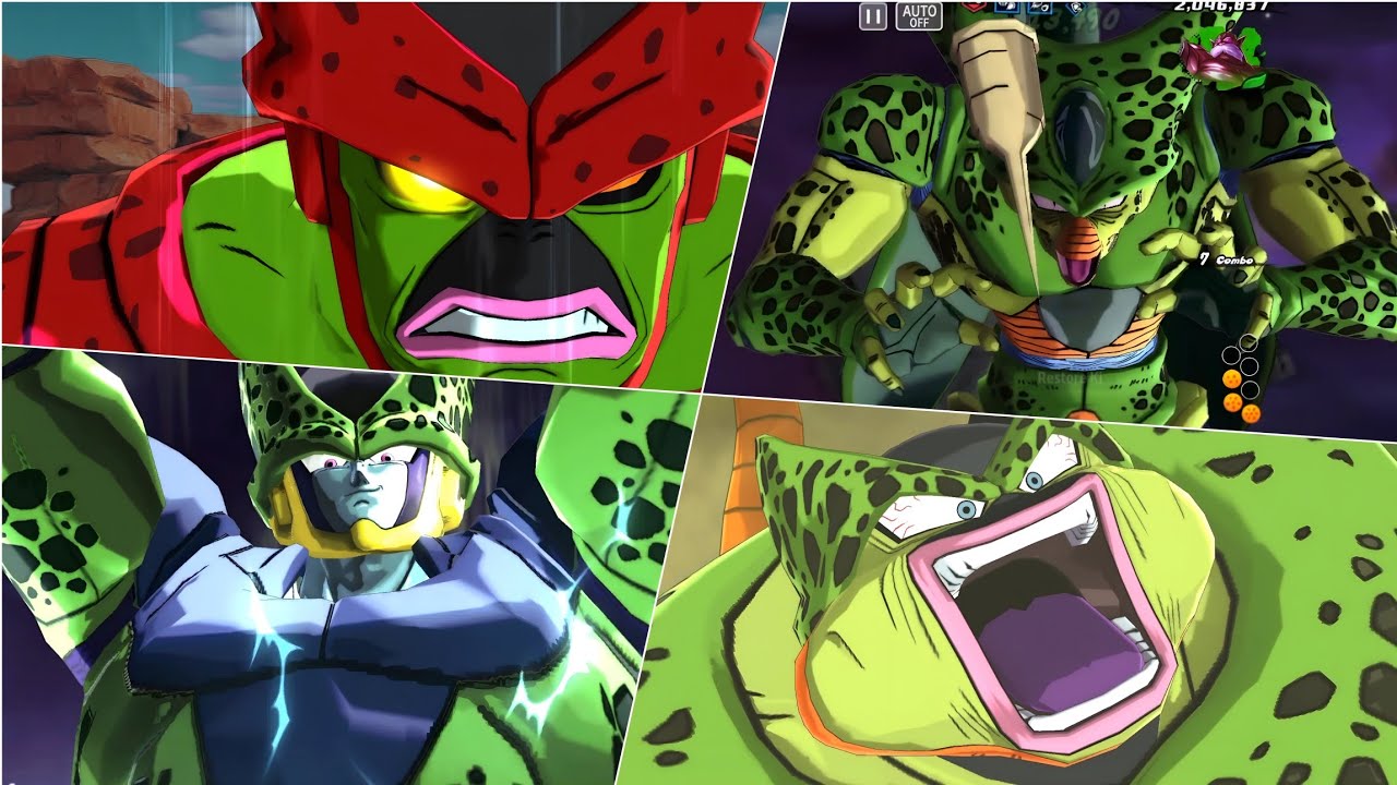 From Imperfect to Perfect — All Cell Moves!! 🔥 IN DRAGON BALL LEGENDS