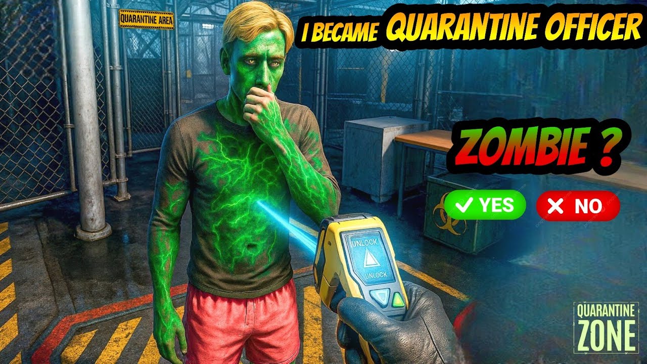 I Became a QUARANTINE OFFICER - Quarantine Zone Gameplay