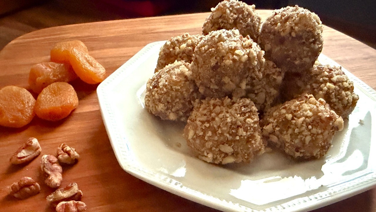 Easy Apricot Pecan Candy Everyone Will Love - can be made Vegan as well