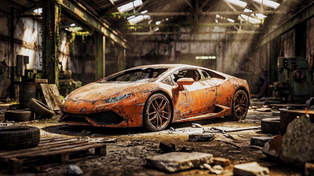 Car Restoration |Full Restoration of 2015 Lamborghini Huracan from Burnt Condition 