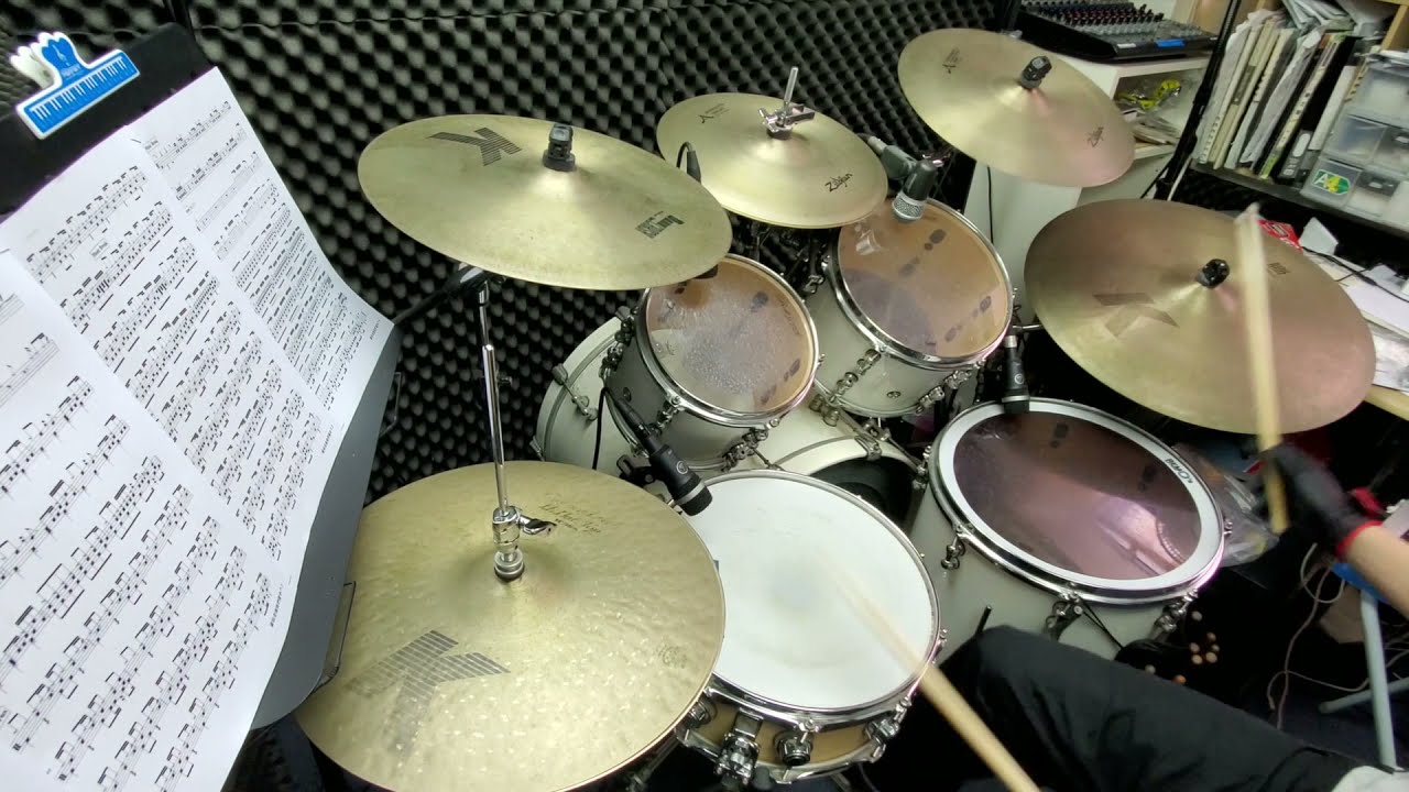 當祢走進我們當中－讚美之泉（簡短版）(詩歌系列 267)（Drum Cover by Modus Chan)