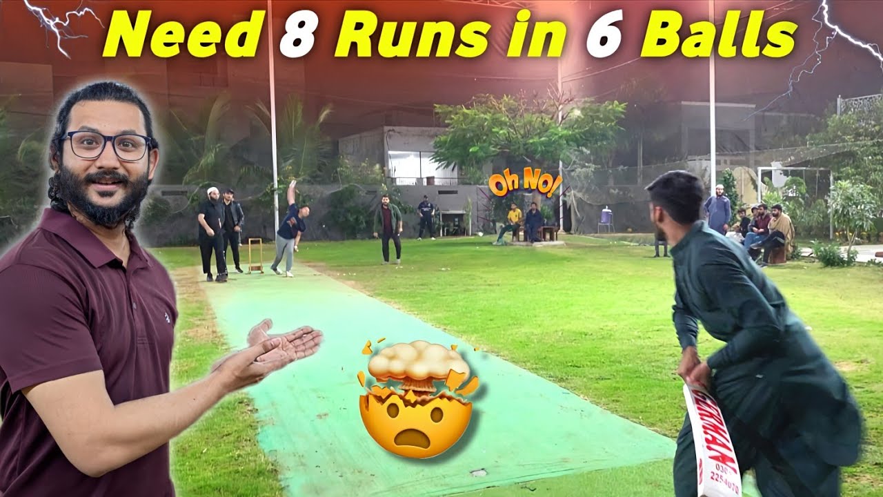 All Eyes On Last Over 🔥 Nail Biting Finish in Match 4 😱