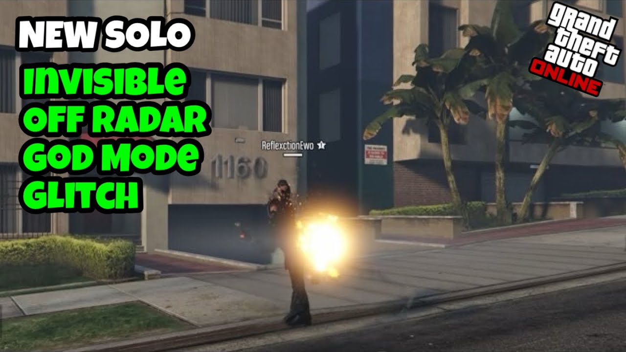 Solo Invisible Off Radar God Mode Glitch In GTA5Online