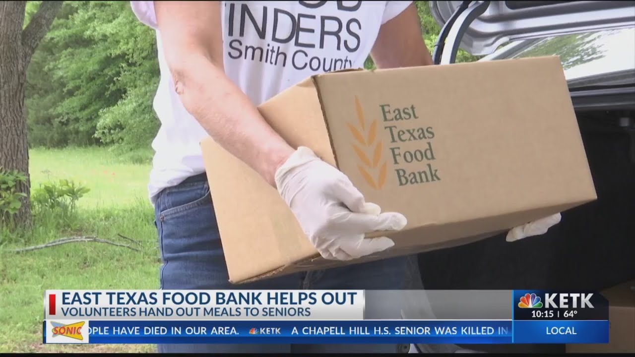 East Texas Food Bank providing free food boxes for seniors, families during coronavirus outbreak
