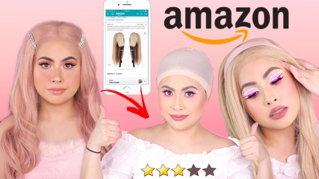 PROBANDO PELUCAS DE AMAZON💁🏽‍♀️🤩
