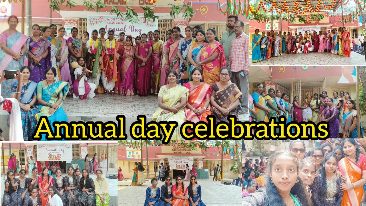 Annual day celebrations / SGN ZPGHS NAGARI /school day celebration/dance program/cultural activities