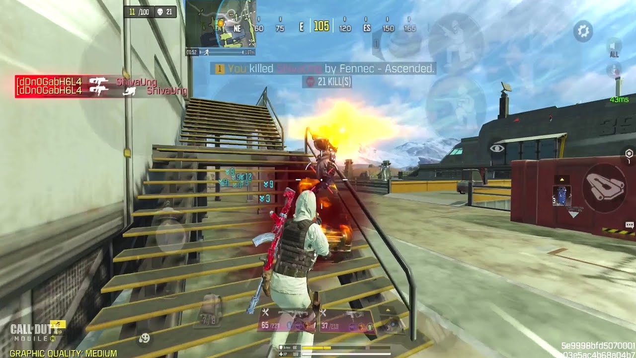 Enemy Mythic Fennec in Solo vs Squad 