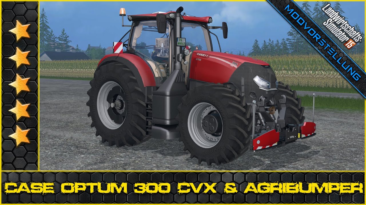 LS 15 Modvorstellung #508 ★ Case IH Optum 300 CVX V1.5 & Agribumper ★ Timber131