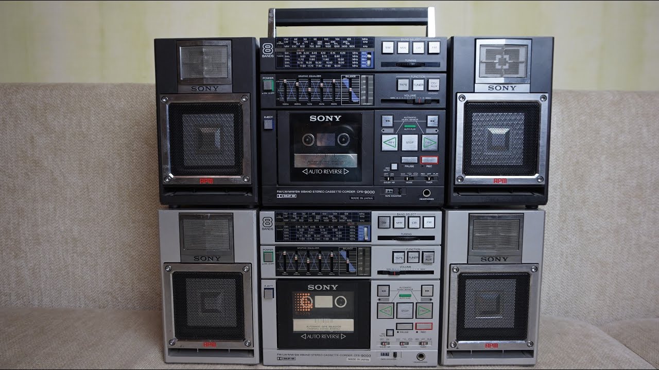 Sony CFS-9000. Неплохо, весьма неплохо, честно говоря, и не ожидал