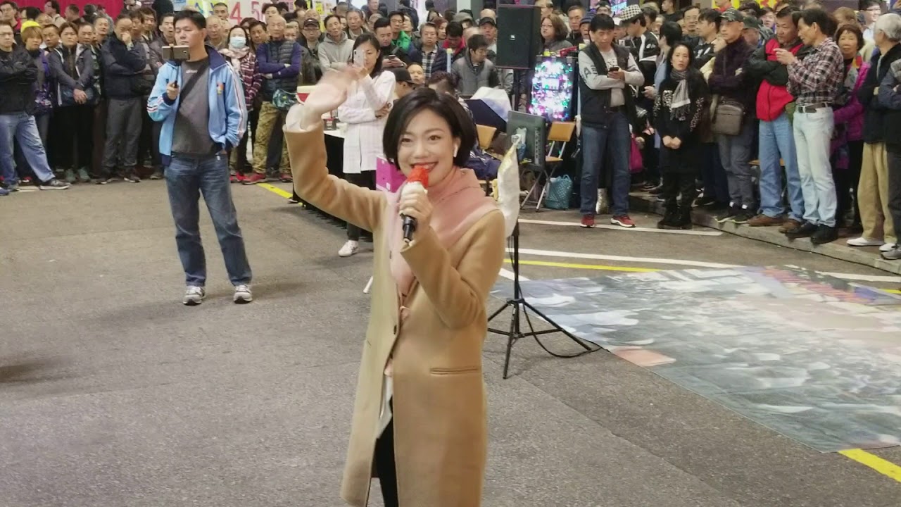旺角羅文171226-情人+我沒有騙你+你怎麼說+你可知道我愛誰~天后級小龍女龍婷HK旺角菜街演唱