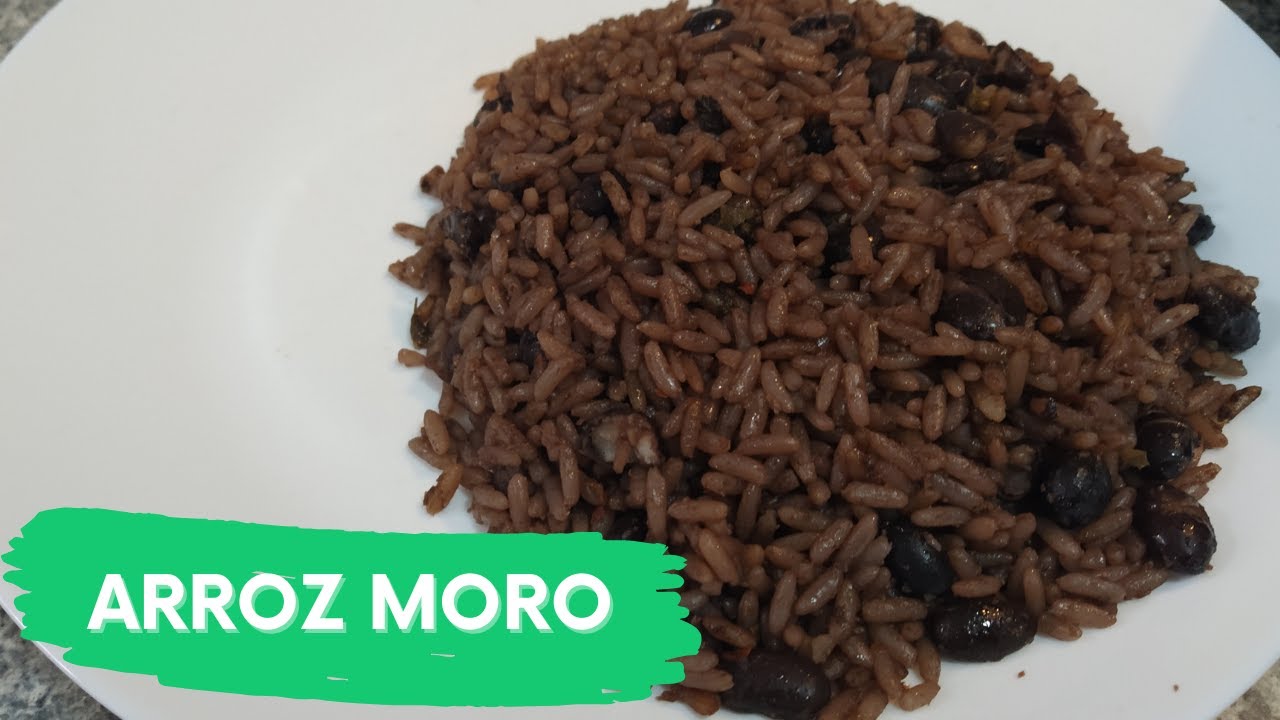 ARROZ MORO ESTILO CUBANO: sabroso y sencillo