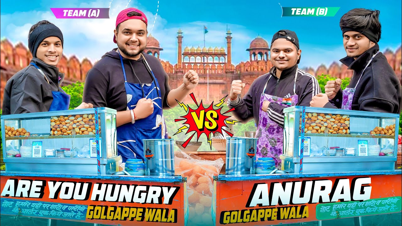Which Team Can Sell More Panipuri in 30 Mins ? 😱😱 Street Challenge