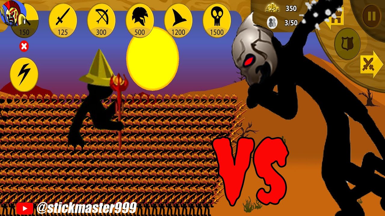 RAGE DAMAGE X99999 SWORDWRATH VS THE LEADER MAGIKILL VS FINAL BOSS | STICK WAR LEGACY | STICK MASTER