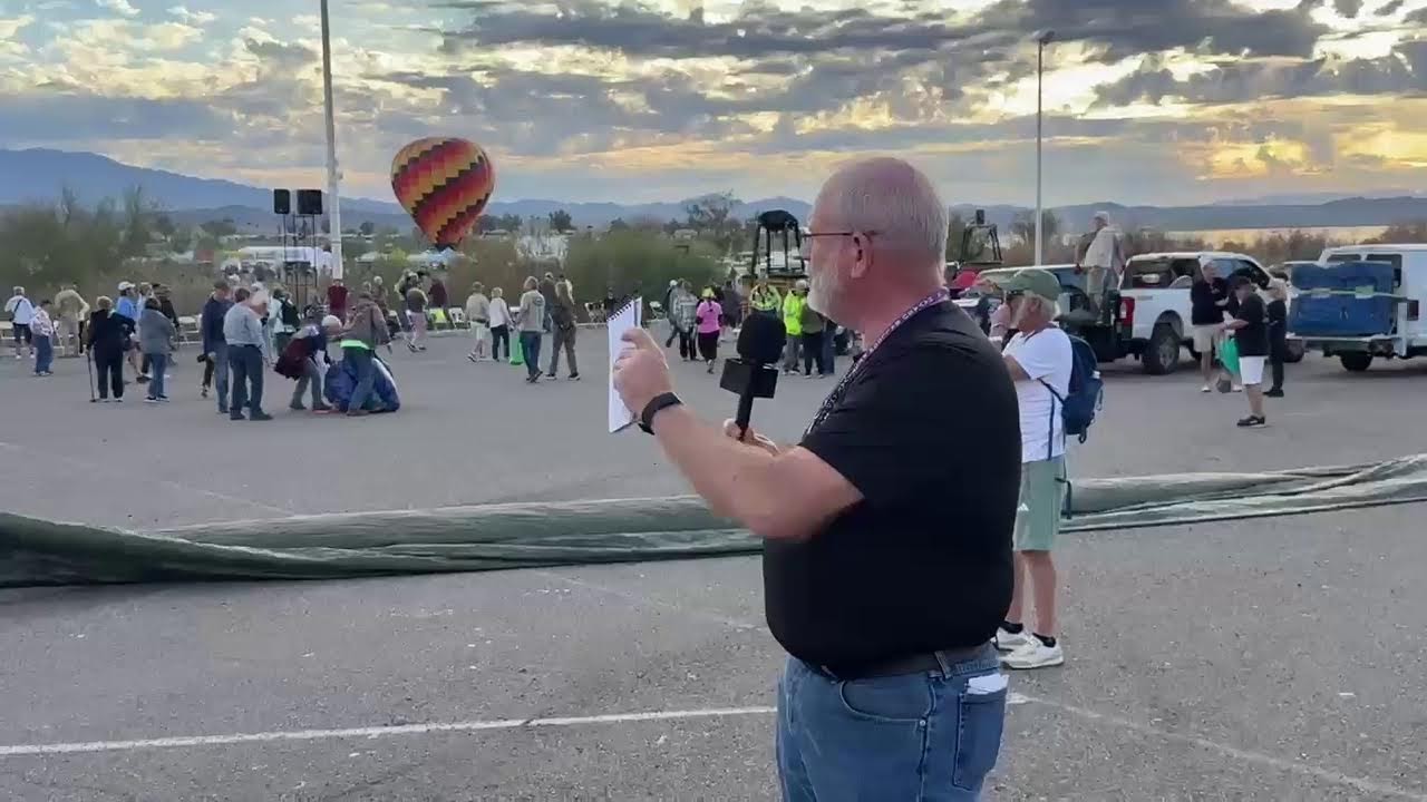 Balloon Fest Thursday Evening Mass Ascension