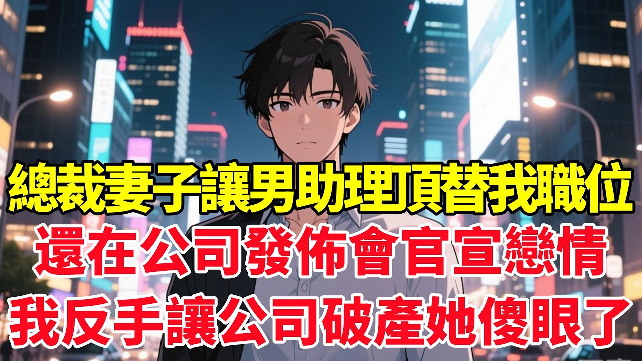 總裁妻子讓男助理頂替我職位，還在公司發佈會官宣戀情，我反手讓公司破產她傻眼了！#小说推荐 #一口气看完