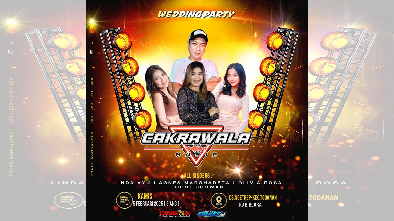 LIVE CAKRAWALA MUSIC || PERNIKAHAN : YANTO & EVA / ELISA AUDIO & LIGHTING 05 / 02 / 2026