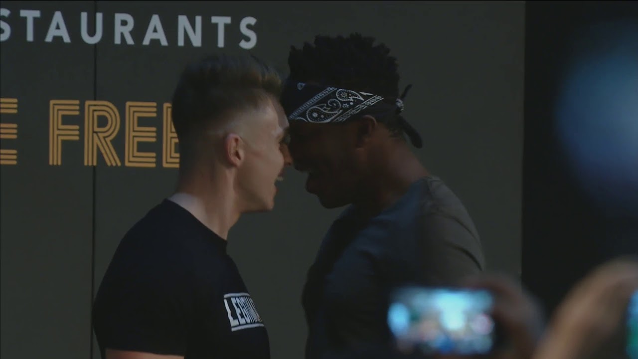 KSI AND JOE WELLER FIGHT ON STAGE!