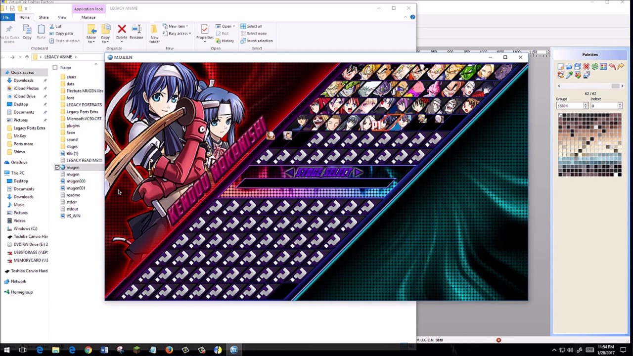 Legacy Mugen Portrait Change Tutorial