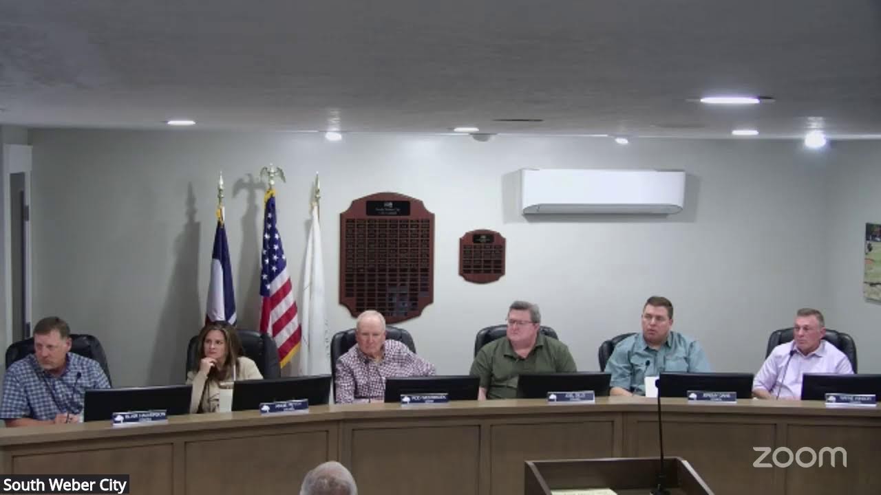 2025.10.14 South Weber City Council Meeting