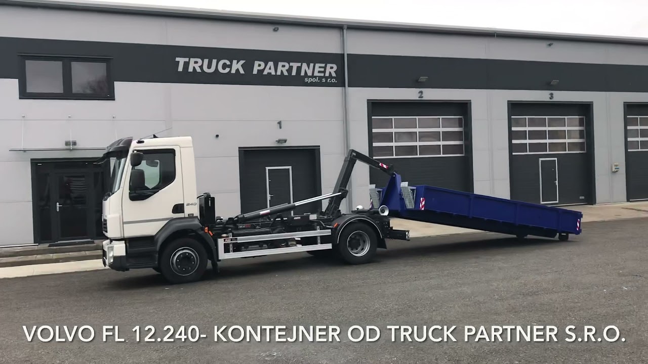 VOLVO FL 12.240- kontejner od TRUCK PARTNER s.r.o.
