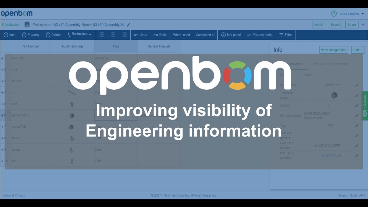 OpenBOM: Improving the visibility of Engineering information