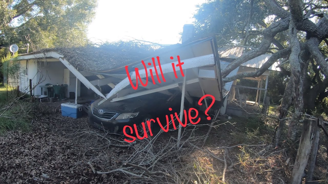 Trying To Save The Car..