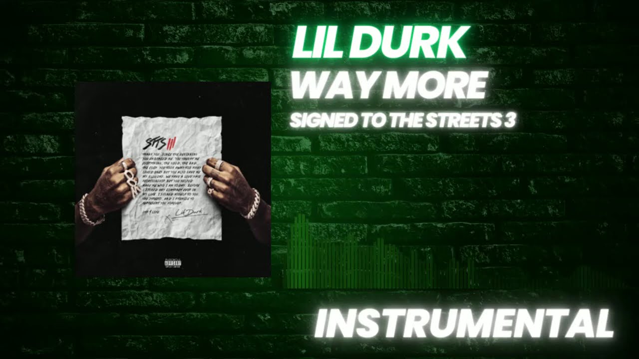 Lil Durk - Way More INSTRUMENTAL | Trap Instrumentals