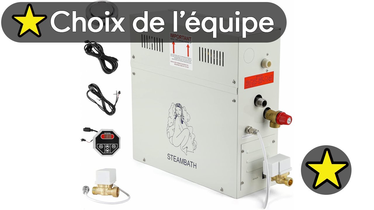 🏆 TOP 3 MEILLEUR GENERATEUR DE VAPEUR POUR SAUNA 2025 💧