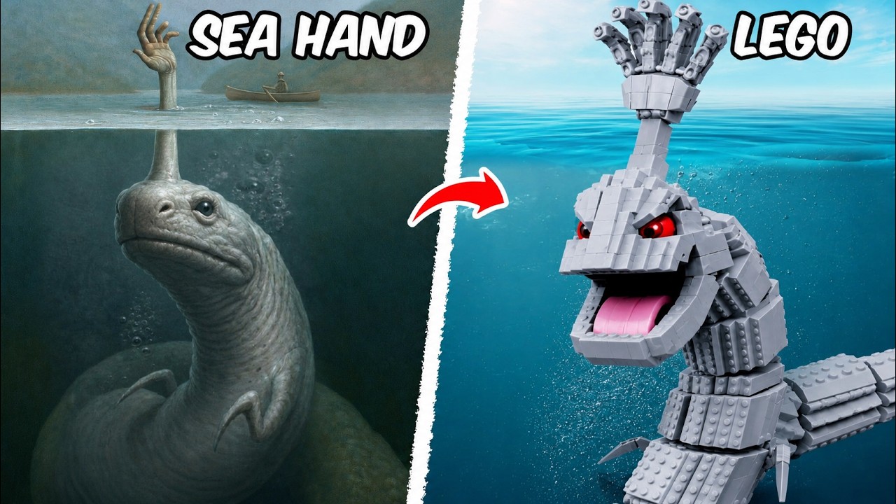 LEGO海のクリーチャー：SEA HAND をLEGOで再現 | ROBO Bricks JP