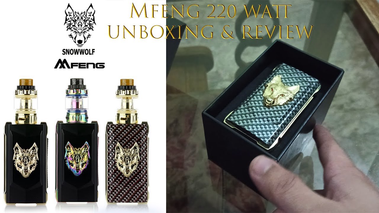 Snowwolf MFeng 200W Limited Edition (Unboxing/Review)