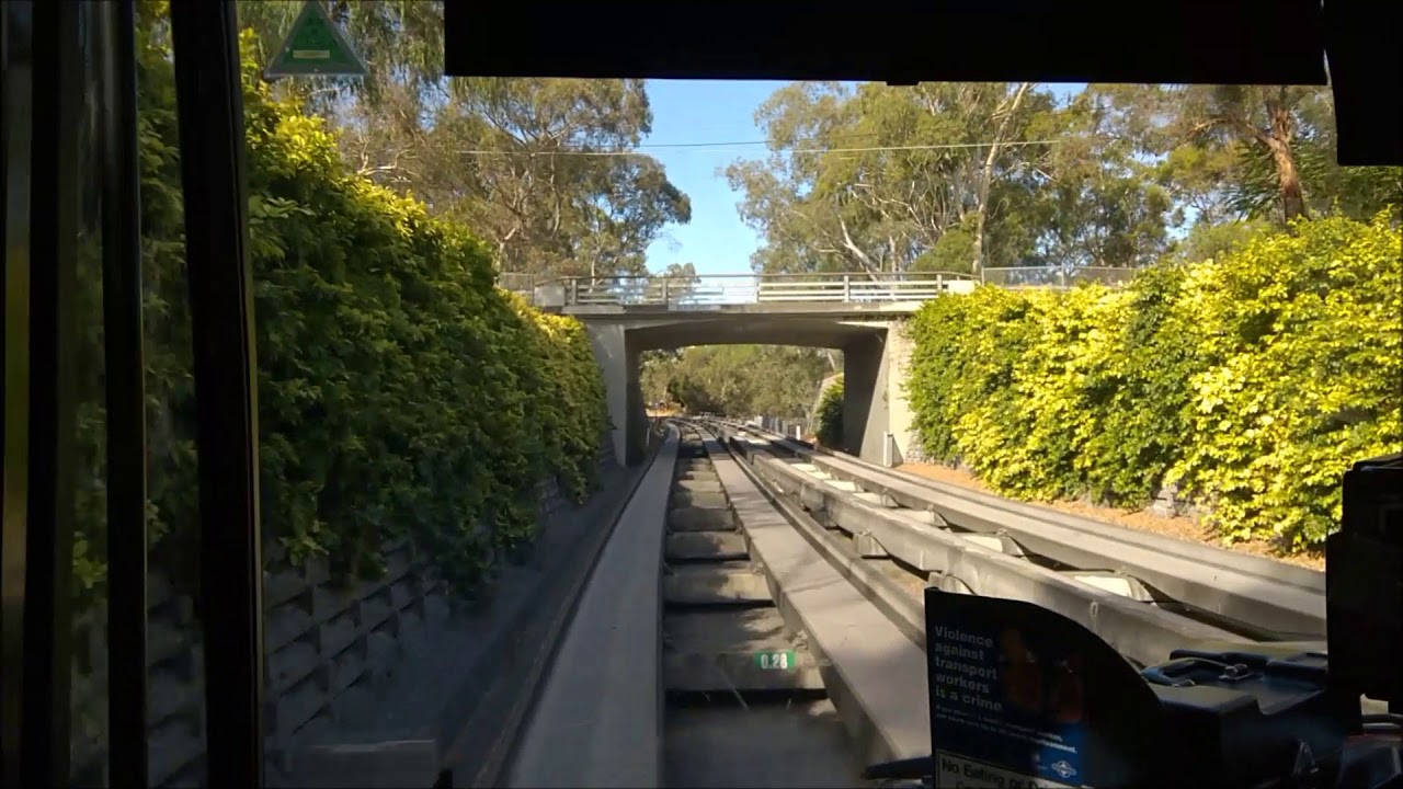 Adelaide O-Bahn Tunnel: City to Klemzig