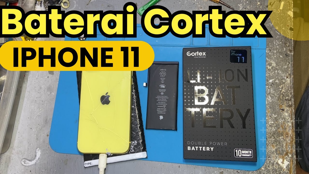 Ganti Baterai iPhone 11 Dengan Baterai Cortex // Cara Ganti Baterai iPhone 11