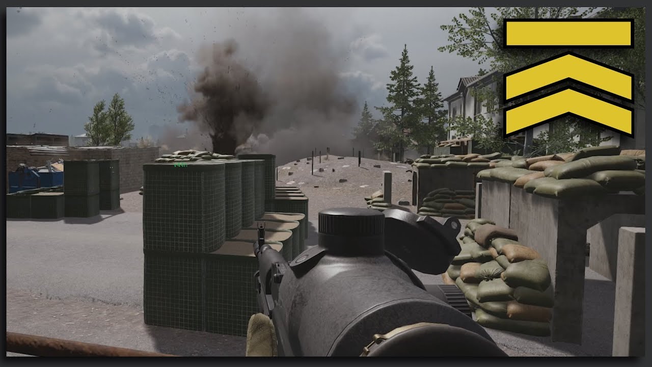SUPERFOB UNDER EPIC MORTAR ARTILLERY FIRE - Tactical Squad Gameplay SUPERFOB Squad Leader Full Match